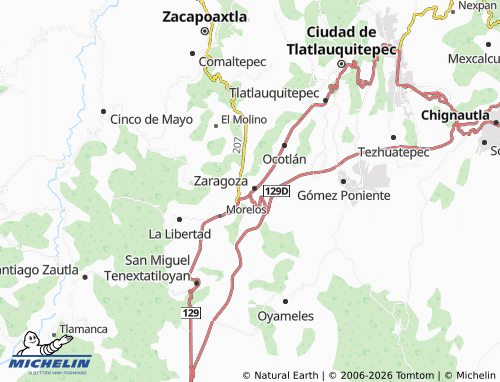 Mapa MICHELIN San Martín - ViaMichelin