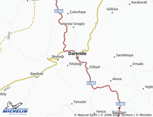 Mappa MICHELIN Sungur - ViaMichelin
