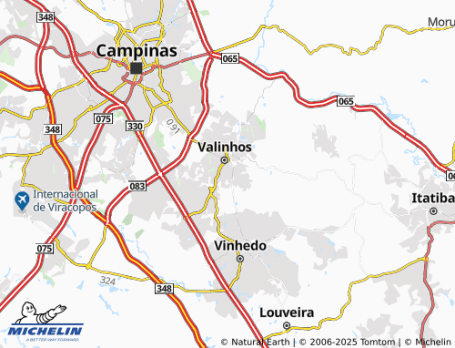 MICHELIN Jardim América map - ViaMichelin