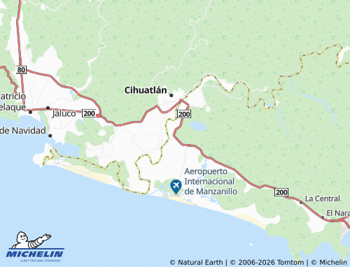 Carte MICHELIN Revolución - ViaMichelin