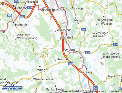 Mappa MICHELIN Weitendorf - ViaMichelin