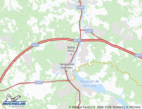 Carte MICHELIN Iksha - ViaMichelin