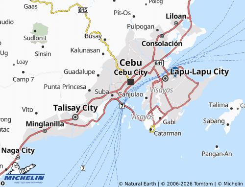 Mappa MICHELIN San Roque - ViaMichelin