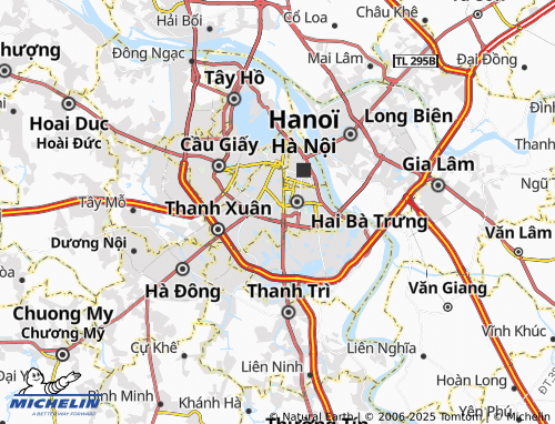 MICHELIN Phương Mai map - ViaMichelin