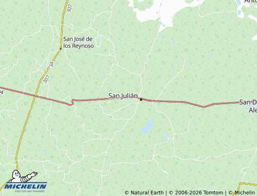 MICHELIN 23 de Mayo map - ViaMichelin