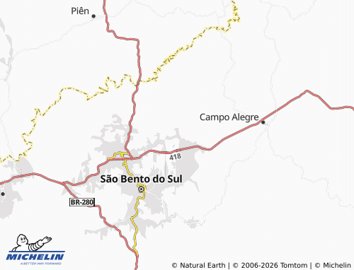 MICHELIN Bela Aliança map - ViaMichelin