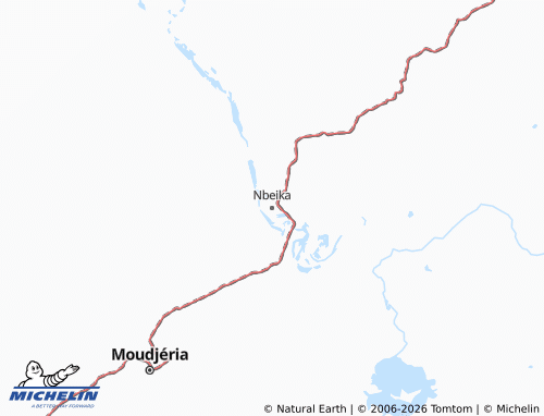 Mappa MICHELIN Nbeika - ViaMichelin