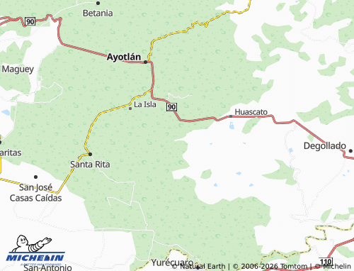 Mapa MICHELIN El Maluco - ViaMichelin