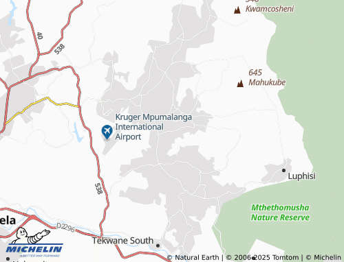 MICHELIN Zwelisha map - ViaMichelin