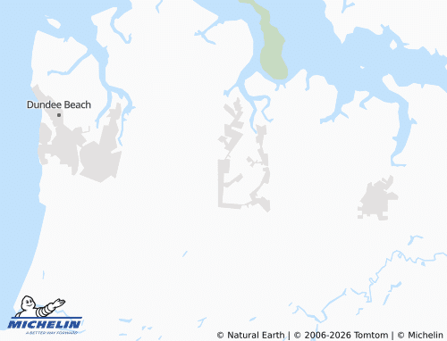 MICHELIN Dundee Downs map - ViaMichelin