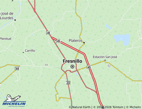 Mappa MICHELIN Ampliación Nueva Alianza - ViaMichelin