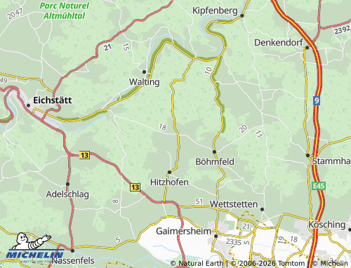 Mapa MICHELIN Hofstetten - ViaMichelin