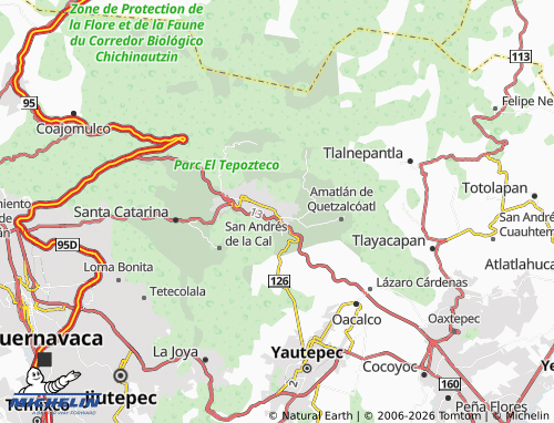 Mapa MICHELIN Ixcatepec - ViaMichelin