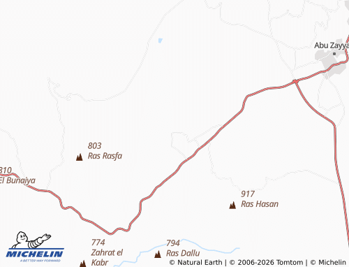 MICHELIN Al-Asabaa map - ViaMichelin