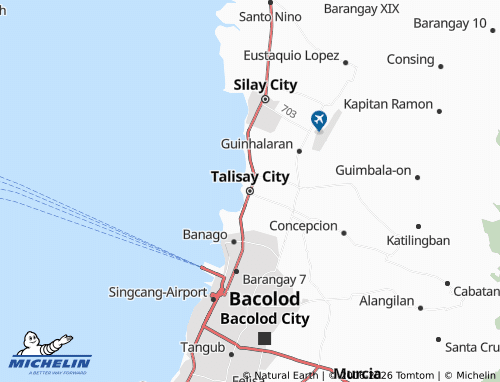 MICHELIN Talisay City map - ViaMichelin