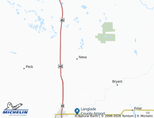 Mappa MICHELIN Neva - ViaMichelin