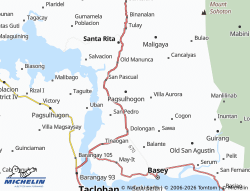 MICHELIN Magsaysay map - ViaMichelin