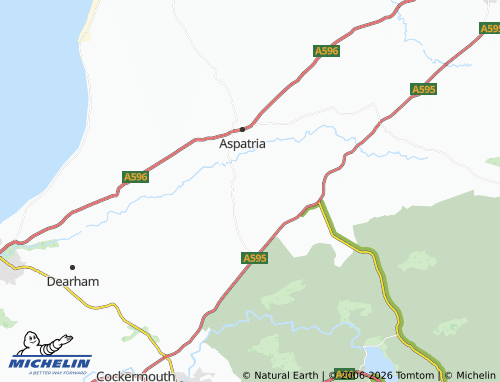 Carte MICHELIN Plumbland - ViaMichelin