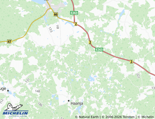 MICHELIN-Landkarte Kolepi - ViaMichelin