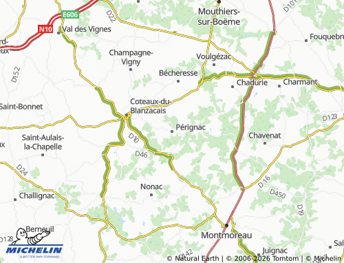 Mappa MICHELIN Pérignac - ViaMichelin