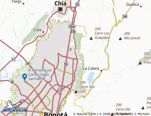 Carte MICHELIN La Granja Norte - ViaMichelin