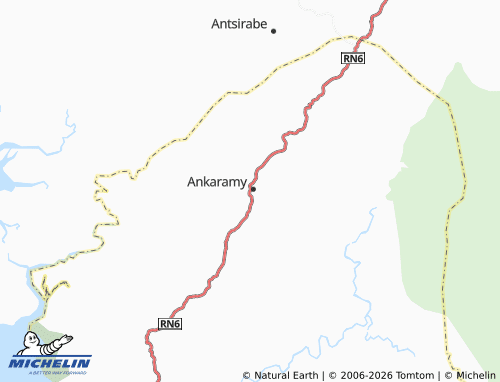MICHELIN Ankaramihaly map - ViaMichelin