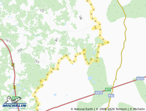 Mapa MICHELIN Sirgova - ViaMichelin