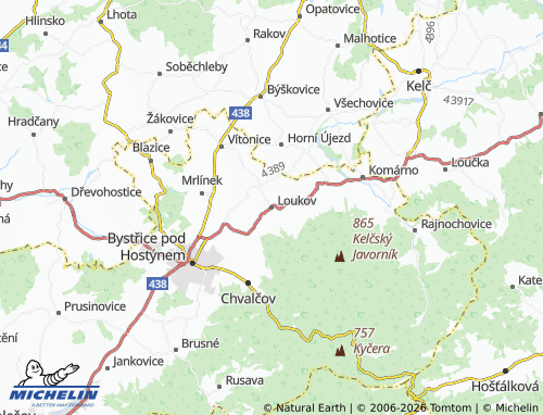 Mappa MICHELIN Loukov - ViaMichelin