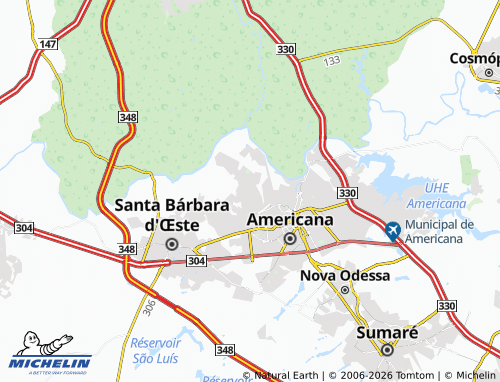 Mapa MICHELIN Parque Gramado - ViaMichelin