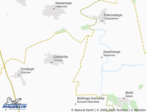MICHELIN-Landkarte Pikalovo - ViaMichelin