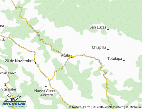 Mappa MICHELIN Cruz Misión Alto - ViaMichelin