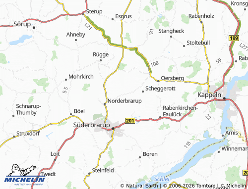 MICHELIN Wagersrott map - ViaMichelin