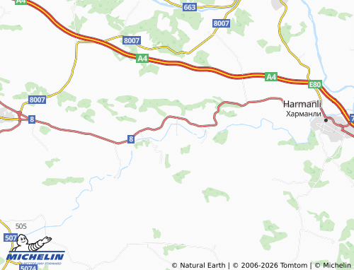 Mappa MICHELIN Rodopi - ViaMichelin