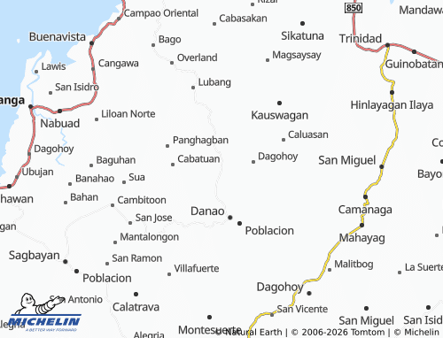 Mapa MICHELIN Cantubod - ViaMichelin