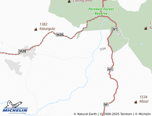 MICHELIN Machowani Nkhoswe map - ViaMichelin