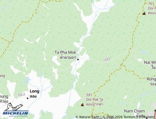 Kaart MICHELIN Ta Pha Mok - ViaMichelin
