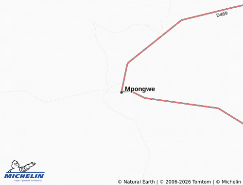 Mappa MICHELIN Mpongwe - ViaMichelin