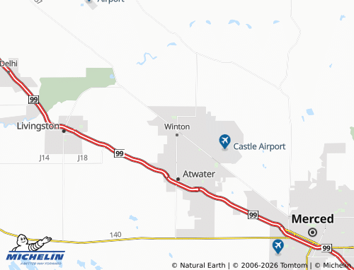 Mappa MICHELIN Winton - ViaMichelin