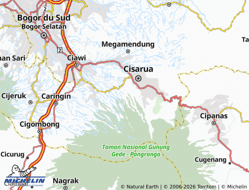 MICHELIN Suka Galih map - ViaMichelin