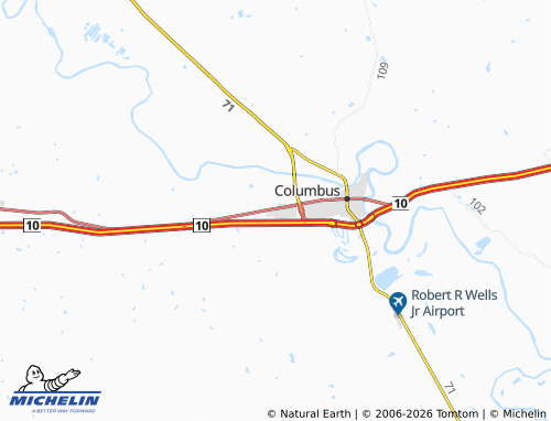 Mappa MICHELIN Glidden - ViaMichelin