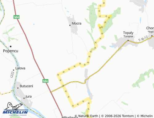 Mapa MICHELIN Basarabca - ViaMichelin