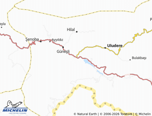 MICHELIN İnceler map - ViaMichelin