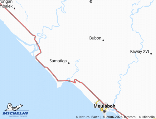 Mappa MICHELIN Lubok - ViaMichelin