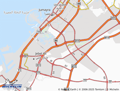 Mappa MICHELIN al-Habyah al-Rabi'ah - ViaMichelin