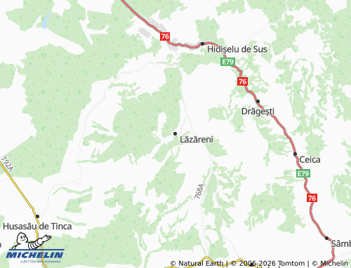 Mappa MICHELIN Lăzăreni - ViaMichelin