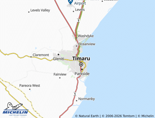 Mapa MICHELIN Maori Hill - ViaMichelin