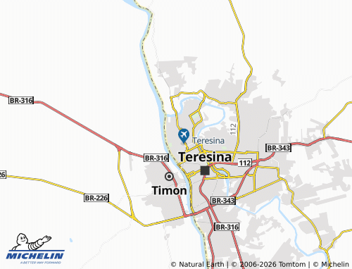 Mapa MICHELIN Nova Brasília - ViaMichelin