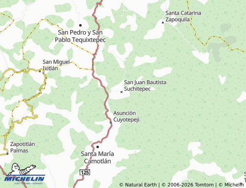 Carte MICHELIN Del Carmen - ViaMichelin