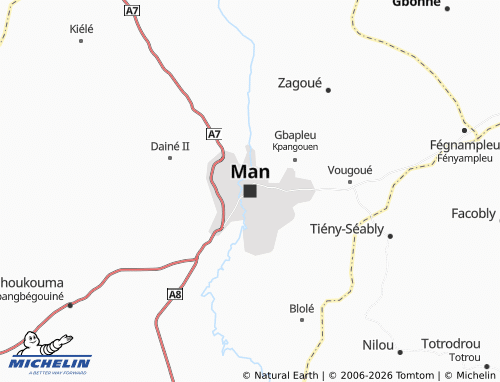 Mappa MICHELIN Man - ViaMichelin