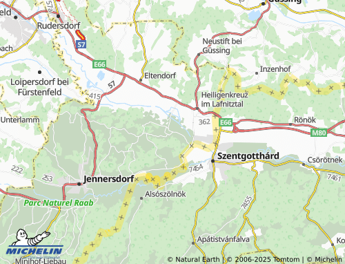 MICHELIN Wallendorf map - ViaMichelin